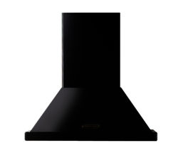 Rangemaster  LEIHDC60BC Chimney Cooker Hood - Black & Chrome